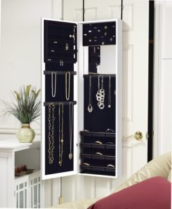 Plaza Astoria Wall Mount Jewelry Armoire Cabinet