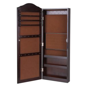 SONGMICS Wall Mounted Jewelry Armoire