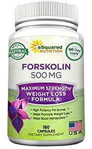 aSquared Nutrition 500mg Max Strength Forskolin