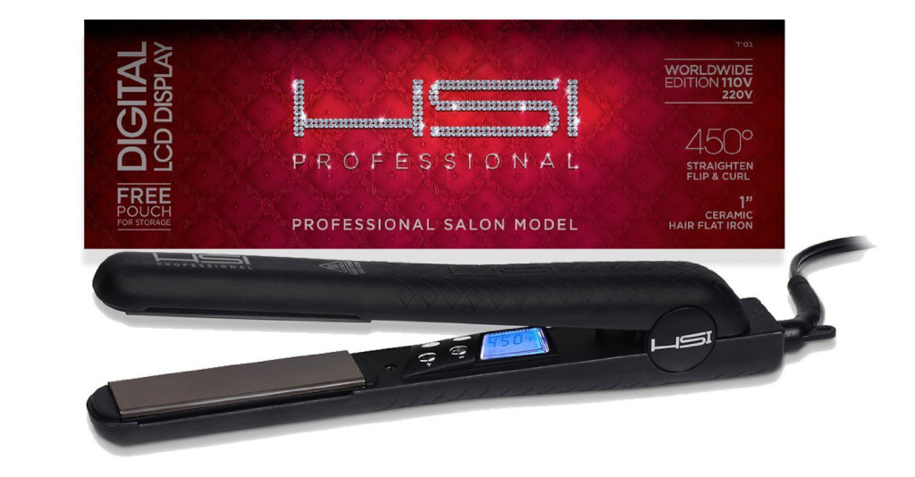 HSI Professional Digital Ceramic Flat Iron with Tourmaline