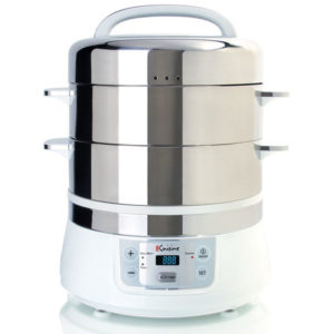 Euro Cuisine FS2500 Stainless Steel Electric Food Steamer