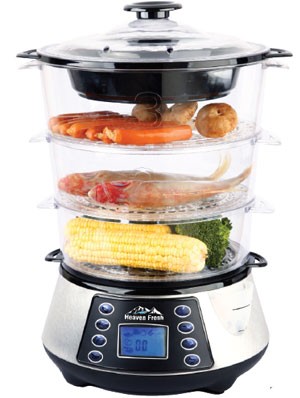 Heaven Fresh HF 8333 NaturoPure Digital Food Steamer