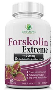Elite Choice Nutrition Forskolin Fat Burner Supplement